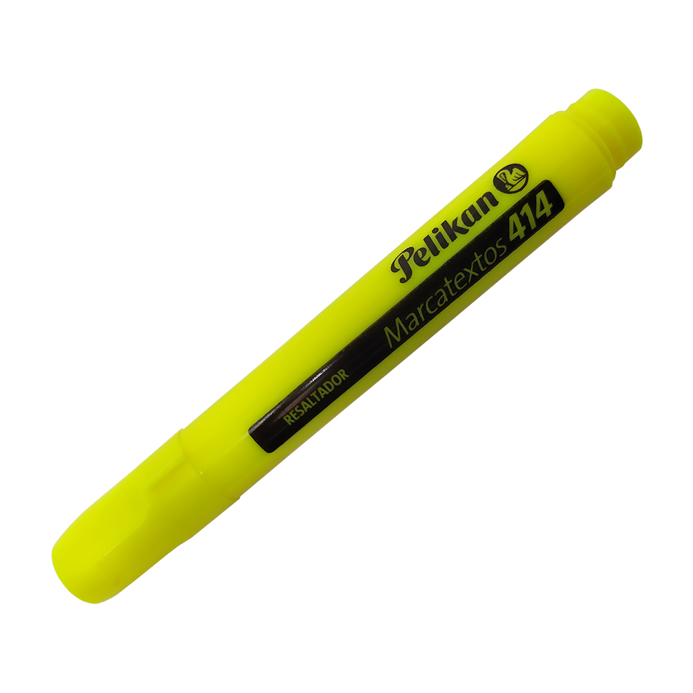 Marcador De Texto Pelikan Amarillo Punta Biselada Thoro