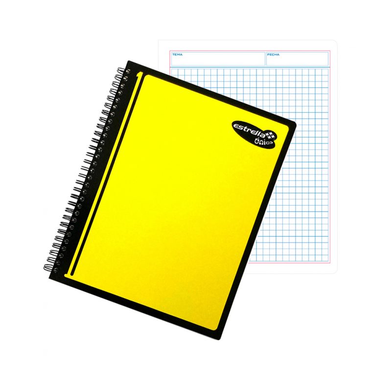 Cuaderno Profesional Estrella Unico Cuadro Milimetros Doble