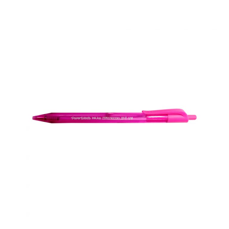 BOLIGRAFO RETRACTIL PAPER MATE KILOMETRICO INKJOY 100RT MAGENTA PUNTA