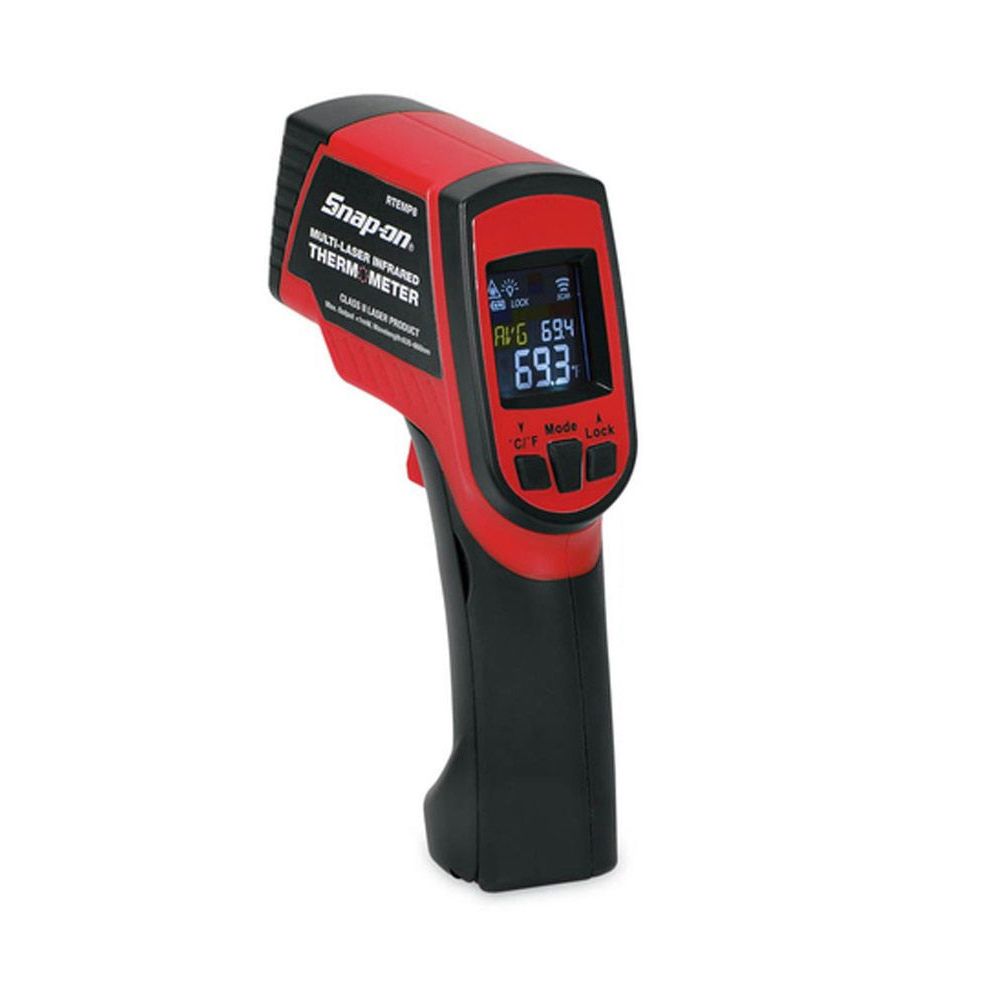 Termómetro infrarrojo de -50 a 550°C, pirómetro digital industrial, GM550E