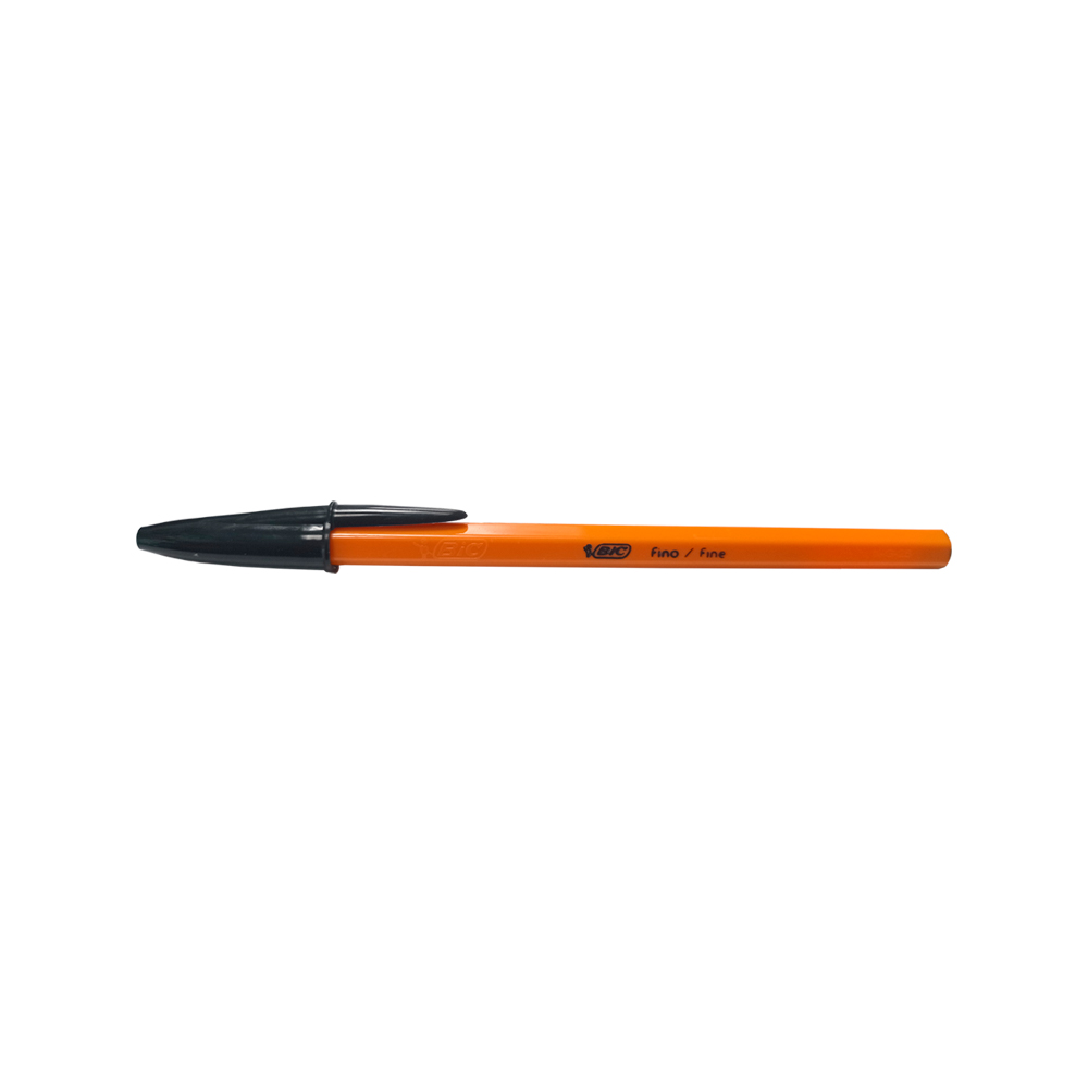 Boligrafo Bic Cristal Naranja color negro 0.30 mm (44325)