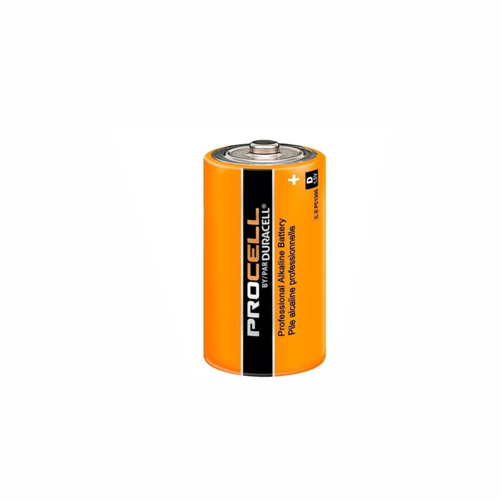 PILA ALCALINA DURACELL PROCELL PC1300 TIPO D 1.5 VOLTS – Thoro