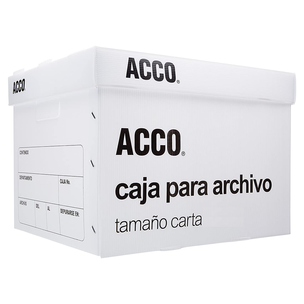 Caja de archivo muerto, T.carta y T. ofico, cartón o plástico, variedad de  marcas