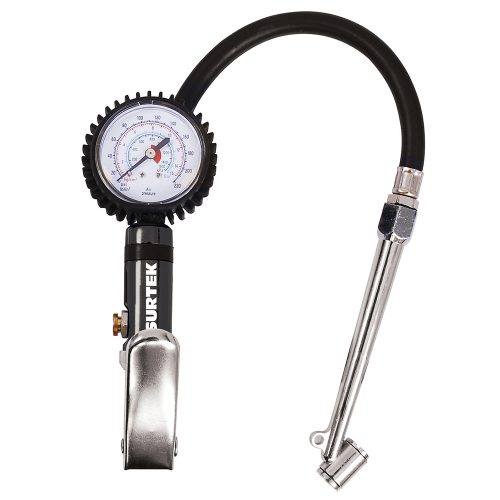 INFLADOR CON CALIBRADOR 1/4'' NPT SURTEK 108113