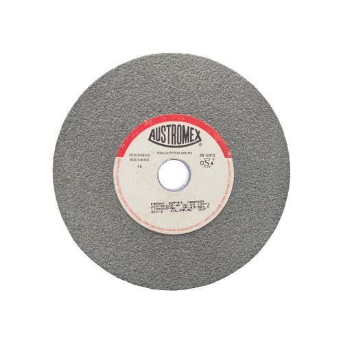 RUEDA ABRASIVA AUSTROMEX 37 VITRIFICADA PARA ESMERILADO DE METAL 8" X 3/4" X 1"