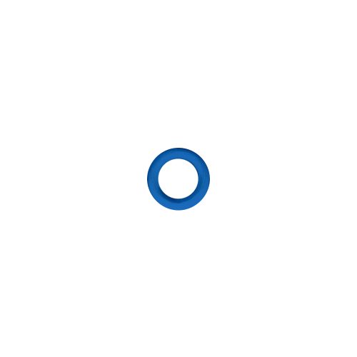 ORING AS568111 10.77X2.62 MILIMETROS NITRILO SHORE 70 COLOR AZUL