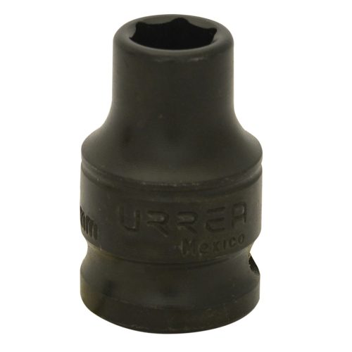 DADO DE IMPACTO URREA 7209M MÉTRICO CUADRO DE 3/8'' 6 PUNTAS 9 MILIMETROS