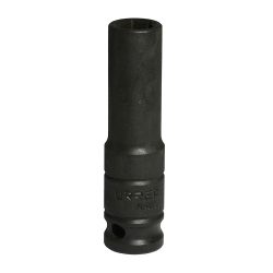 DADO DE IMPACTO URREA 7308M LARGO MÉTRICO CUADRO DE 1/2'' CON 6 PUNTAS 8 MILIMETROS