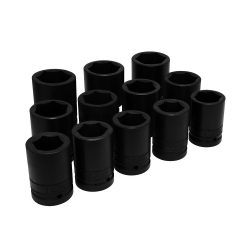 JUEGO DE 12 DADOS DE IMPACTO URREA 10000L LARGO EN PULGADAS 1''
