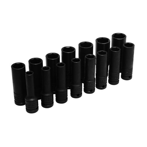 JUEGO 15 DADOS URREA 73214MD DE IMPACTO MÉTRICOS 1/2'' PARED DELGADA