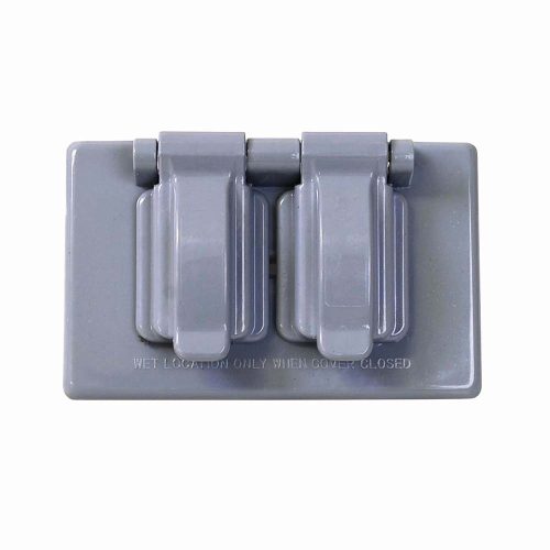 PLACA DE PLASTICO SURTEK 136612 PARA INTERPERIE PARA CONTACTO DUPLEX