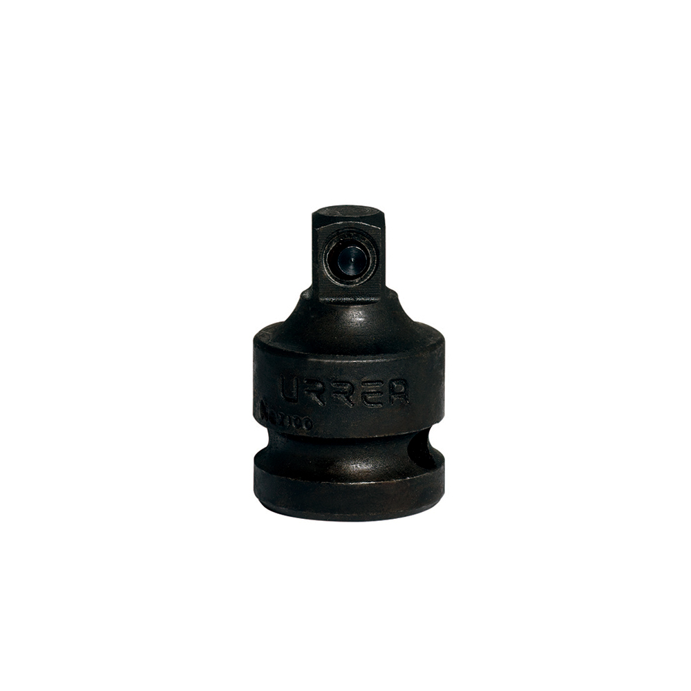ADAPTADOR DE IMPACTO URREA 7651 NEGRO CON PERNO DE 1 1/2''
