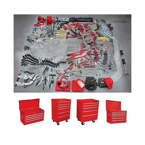 JUEGO MAESTRO DE HERRAMIENTAS URREA 99820 CON 940 PIEZAS