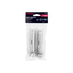 TAQUETES EXPANSIVOS CON TORNILLOS TRUPER FIERO TAE-5/8T BOLSA CON 4 PIEZAS DE 5/8 PULGADAS