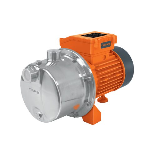 BOMBA TIPO JET CABEZAL ACERO INOXIDABLE TRUPER BOAJ-1-1/2I CONSUMO DE 11 A HP DE 1 1/2