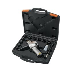 KIT DE LLAVE DE IMPACTO IND. CON ESTUCHE PLASTICO TRUPER TPN-734H-2K  1/2''