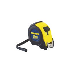 FLEXOMETRO SURTEK B122081 5 METROS X 1 PULGADA ANTI IMPACTO