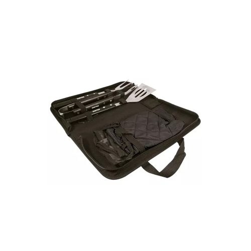 KIT DE ASADO CON ESTUCHE URREA SURTEK KASA INCLUYE UN MANDIL, GUANTE Y 3 UTENSILIOS