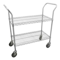 CARRO UTILITARIO URREA 44186 ALAMBRE CON 2 NIVELE 36'' X 24''