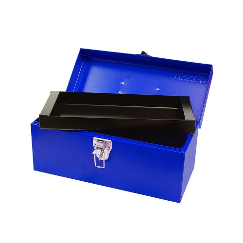 CAJA PORTAHERRAMIENTA METALICA URREA D2A AZUL 36 X 16 X 17.5 CENTIMETROS