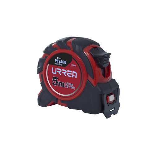 FLEXOMETRO URREA 1586HD HEAVY DUTY 5 METROS X 27 MILIMETROS
