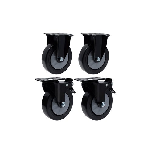 JUEGO DE 4 RUEDAS PARA GABINETE URREA HDREF1 SERIE HD DE 5''