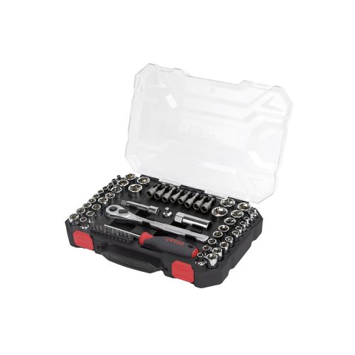 JUEGO DADOS Y ACCESORIOS URREA JCD01 CON 63 PIEZAS