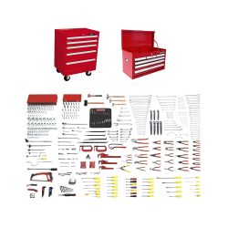 JUEGO MAESTRO INDUSTRIAL COMBINADO URREA 99721 CON 431 PIEZAS