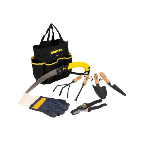 JUEGO DE HERRAMIENTA SURTEK JJ8 PARA JARDINERIA CON 8 PIEZAS
