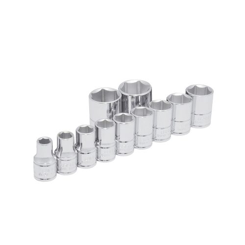 JUEGO DE DADOS URREA 54115 CON 11 PIEZAS EN PULGADAS 6 PUNTAS 1/2''