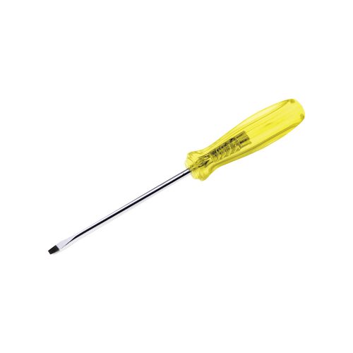 DESTORNILLADOR URREA 9602 AMBAR BARRA REDONDA PUNTA PLANA 3/16'' X 4''