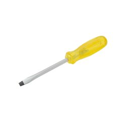 DESTORNILLADOR URREA 9810 ÁMBAR BARRA CUADRADA PUNTA PLANA 3/8''X10