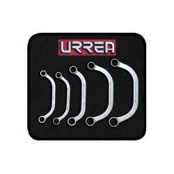 JUEGO DE LLAVES DE OBSTRUCCION URREA 1700CM CON 5 PIEZAS DE 12 PUNTAS METRICAS