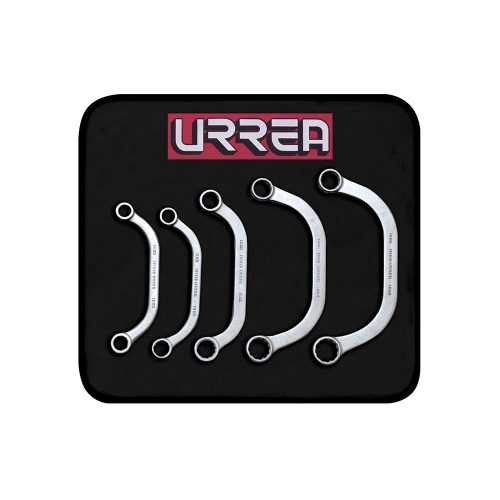 JUEGO DE LLAVES DE OBSTRUCCION URREA 1700CM CON 5 PIEZAS DE 12 PUNTAS METRICAS