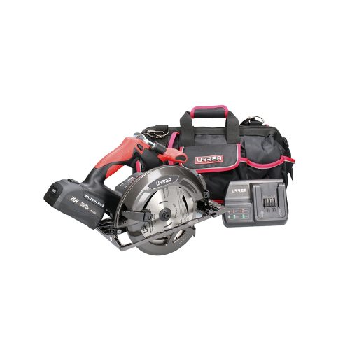 JUEGO DE SIERRA CIRCULAR A BATERIA URREA JC01 CON 4 PIEZAS 20 VOLTS