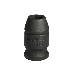 DADO DE IMPACTO URREA 7412M MÉTRICO CUADRO DE 1/2'' CON 6 PUNTAS DE 12 MILÍMETROS