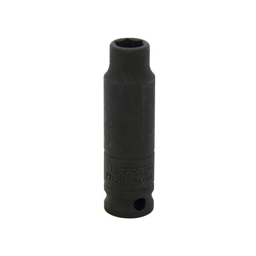 DADO DE IMPACTO URREA 7712H LARGO EN PULGADAS CUADRO DE 3/8'' CON 6 PUNTAS DE 3/8''