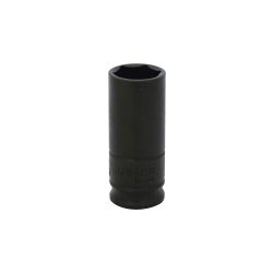 DADO DE IMPACTO URREA 7718H LARGO EN PULGADAS CUADRO DE 3/8'' 6 PUNTAS DE 9/16''