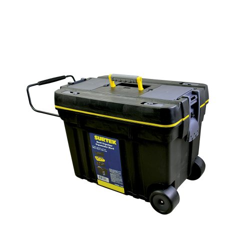 ORGANIZADOR MÓVIL DE PLÁSTICO SURTEK 125103 CON 2 CHAROLAS DE 14'' X 24''