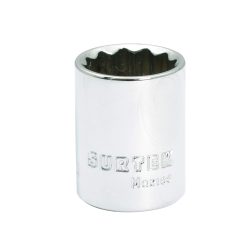DADO SURTEK F5119M MÉTRICO CUADRO DE 3/8'' 12 PUNTAS 19 MILÍMETROS