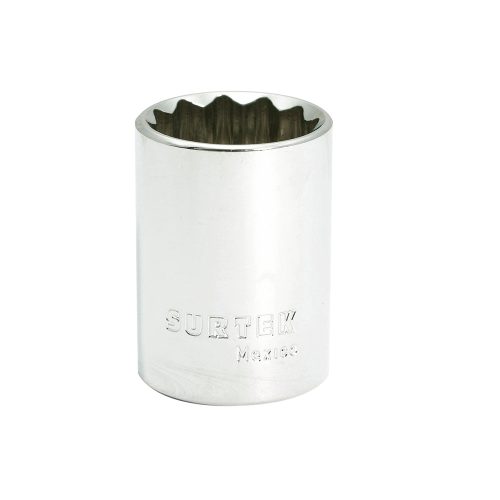 DADO SURTEK F5840 EN PULGADAS CUADRO DE 1/2'' 12 PUNTAS 1-1/4''