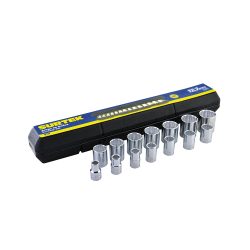 JUEGO DE DADOS SURTEK F5800AM CON 14 PIEZAS METRICOS 12 PUNTAS CUADRO DE 1/2''