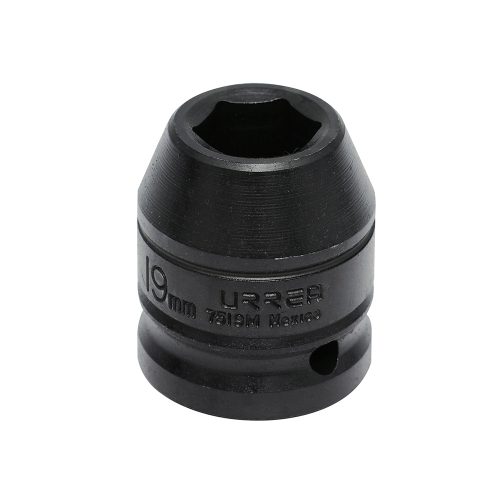 DADO DE IMPACTO URREA 7519M MÉTRICO CUADRO DE 3/4'' CON 6 PUNTAS 19 MILIMETROS