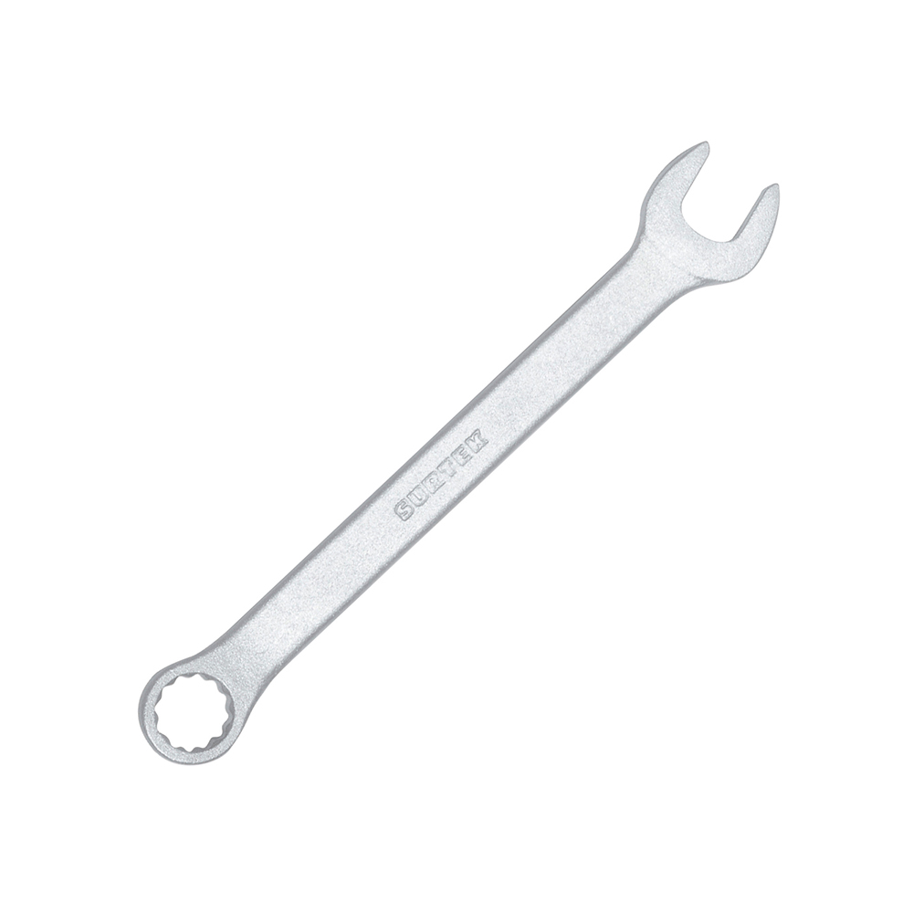 LLAVE COMBINADA SURTEK 112 SATINADA EN PULGADAS 12 PUNTAS DE 3/8''