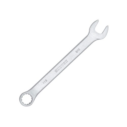 LLAVE COMBINADA SURTEK 118 SATINADA EN PULGADAS 12 PUNTAS DE 9/16''