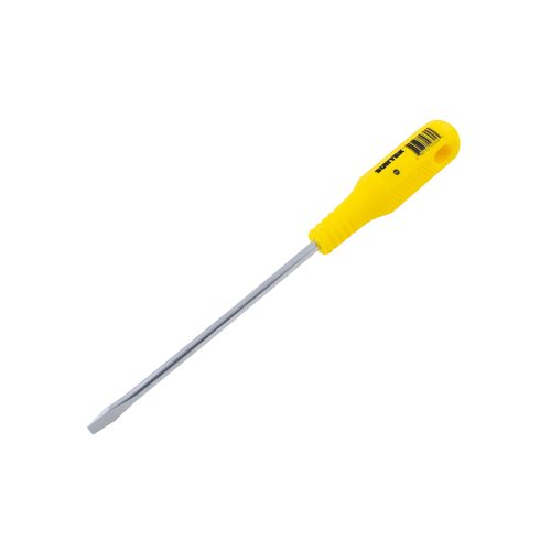 DESTORNILLADOR SURTEK D409 AMARILLO BARRA REDONDA PUNTA PLANA 3/8X12''