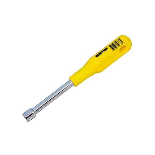 DESTORNILLADOR SURTEK D4508 AMARILLO DE CAJA EN PULGADAS 1/4''