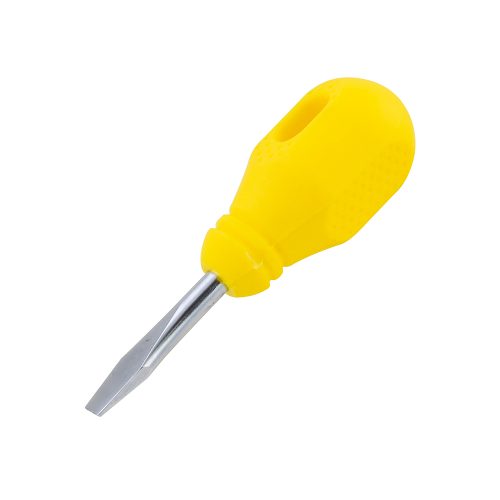 DESTORNILLADOR SURTEK D452 AMARILLO TROMPO PUNTA PLANA 1/4''X1-1/2''