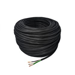 CABLE ELECTRICO CCA USO RUDO KONECT 3X#12 100 METROS NEGRO