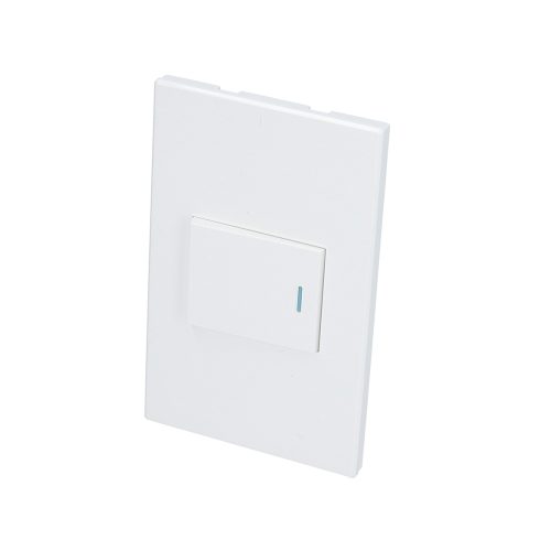 INTERRUPTOR SURTEK P620B CON APAGADOR BLANCO 1/2
